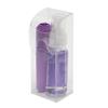 NON-IMPRINTED Purple Wave Label PVC Pouch Kits - 1 oz. (Case of 100)